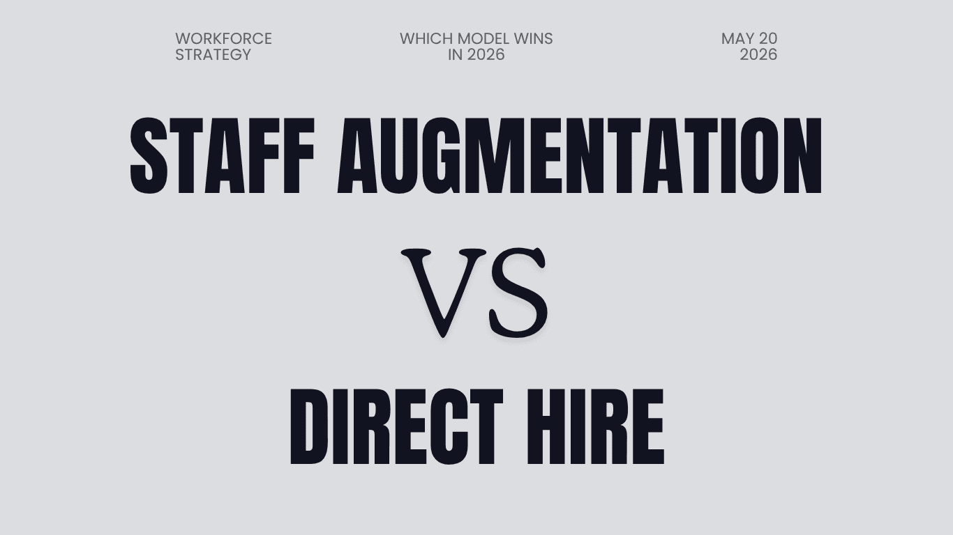 Staff Augmentation vs Direct Hire